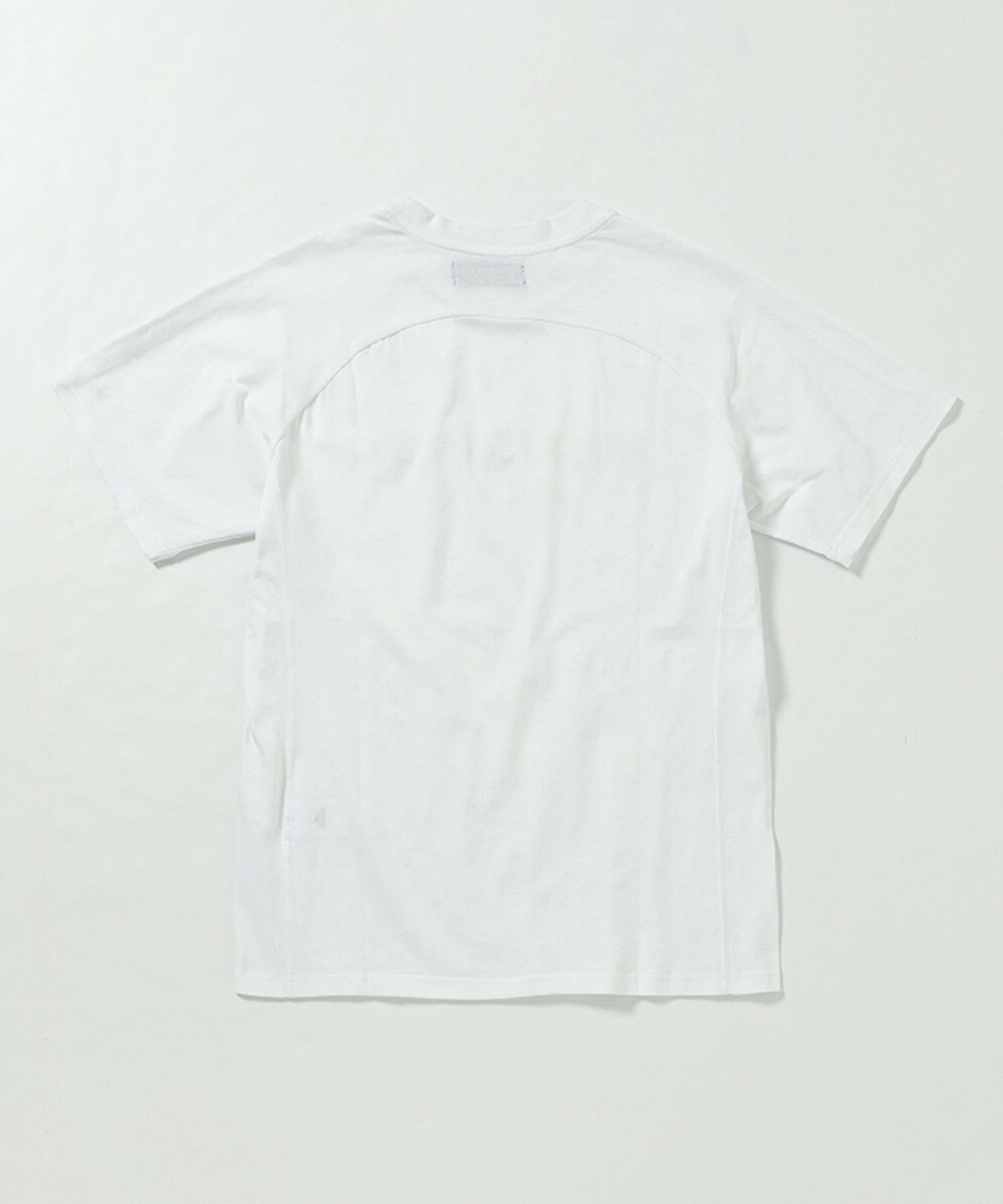 (M)1PIU1UGUALE3 RELAX/UST-24008 ビーズロゴ半袖Tシャツ